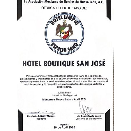 San Jose Suites Boutique Linares Exterior foto